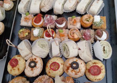 Image d'un plateau de toasts